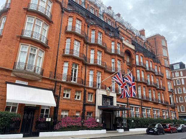 هتل کلاریج لندن