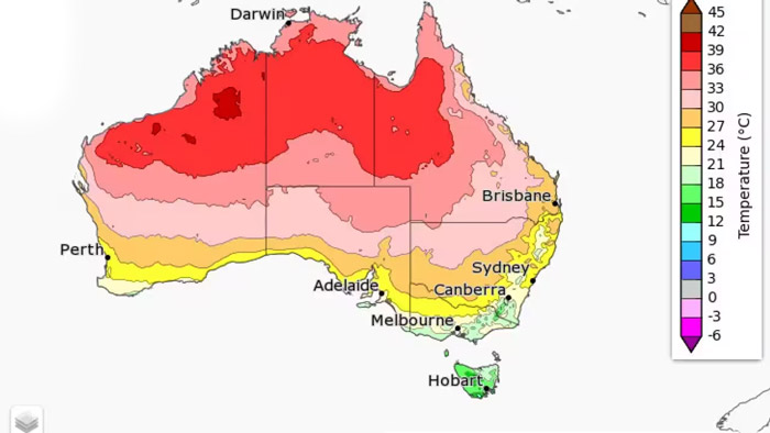 آب و هوای استرالیا